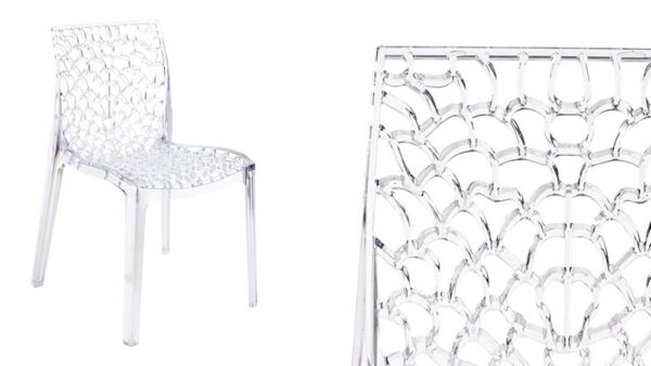 sedia di design bianca